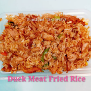Duck Meat Fried Rice
