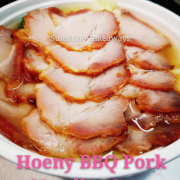 Honey BBQ Pork Noodle Soup